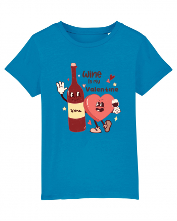 Retro Chic Valentine - Wine is my valentine Azur