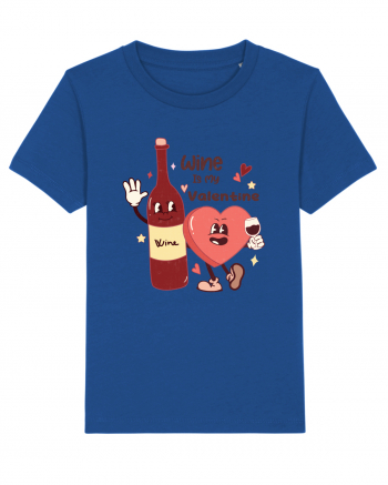 Retro Chic Valentine - Wine is my valentine Majorelle Blue