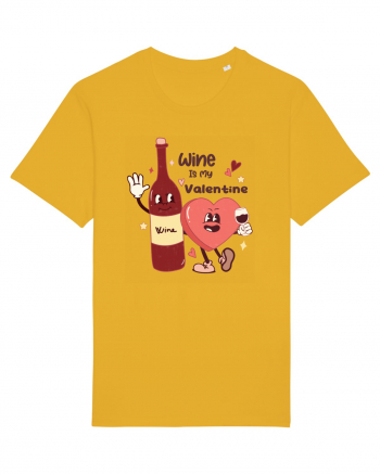 Retro Chic Valentine - Wine is my valentine Spectra Yellow