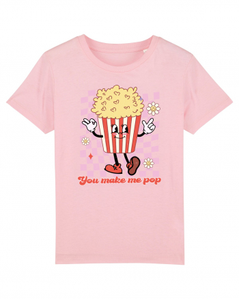 Retro Chic Valentine - You make me pop Cotton Pink