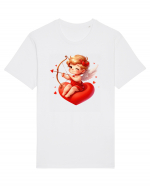 pentru Ziua Îndrăgostiților - Îngerul Iubirii - Cupidon v13 Tricou mânecă scurtă Unisex Rocker