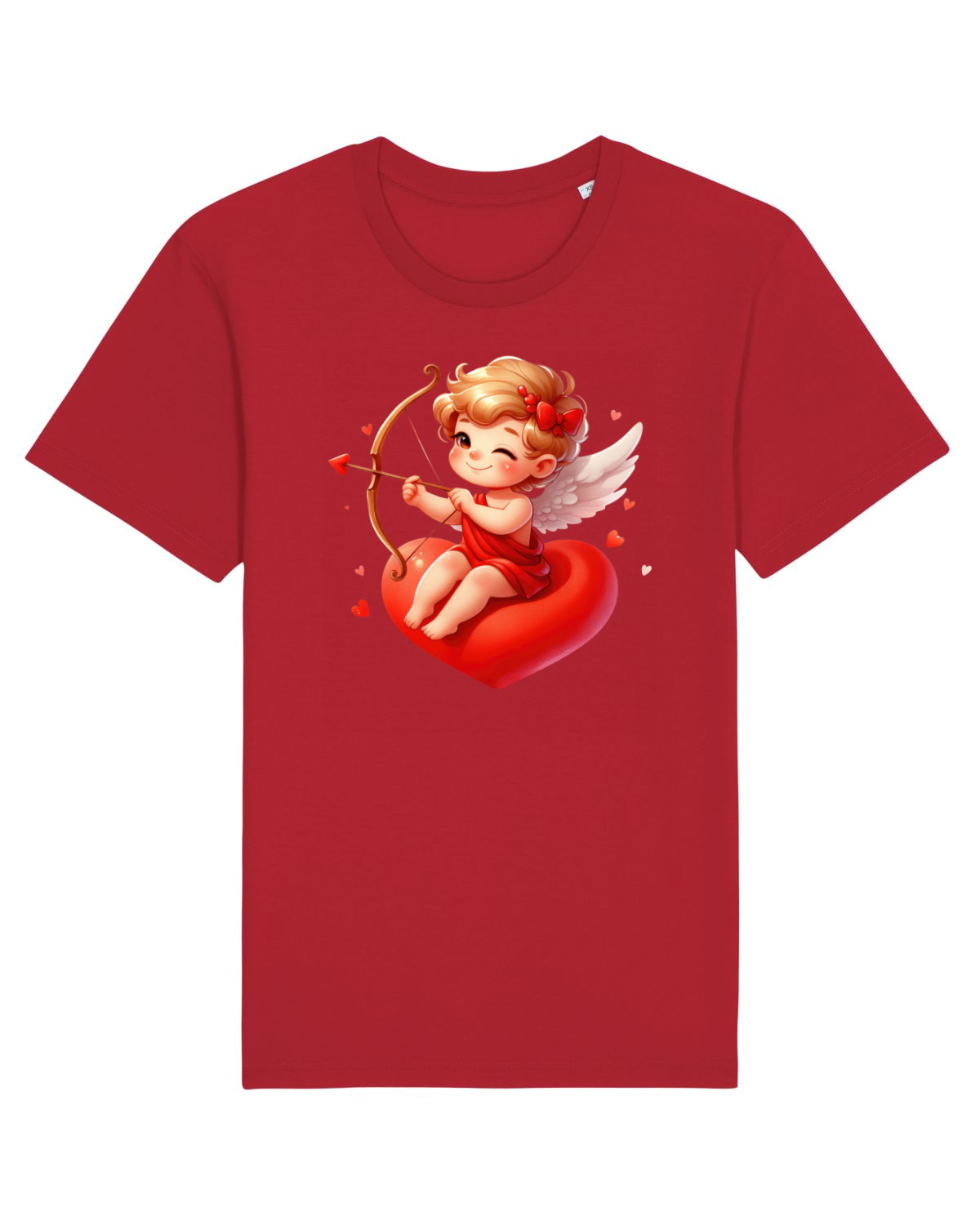 Tricou mânecă scurtă Unisex Rocker Red