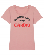 Cardio Tricou mânecă scurtă guler larg fitted Damă Expresser