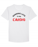 Cardio Tricou mânecă scurtă guler larg Bărbat Skater