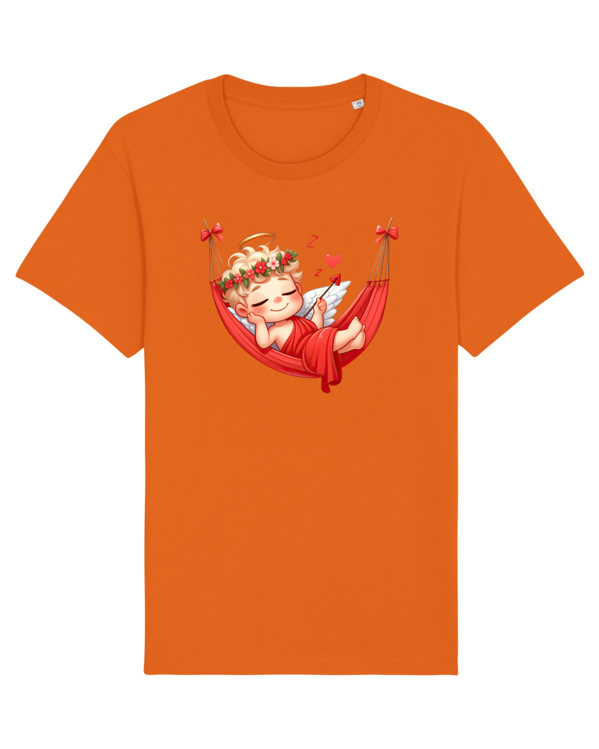 Tricou mânecă scurtă Unisex Rocker Bright Orange