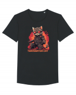 TERMINATOR CAT - PISICA TERMINATOR Tricou mânecă scurtă guler larg Bărbat Skater