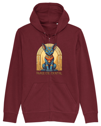 PRAISE ME, MORTAL!- PISICA SFINX 2 Burgundy