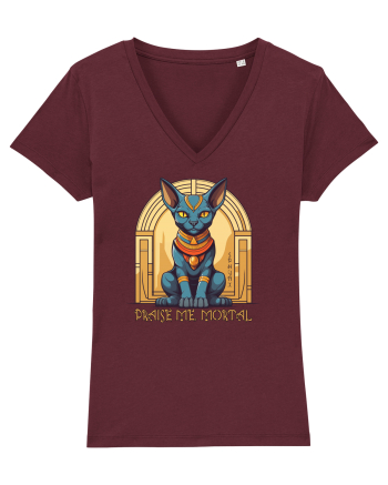 PRAISE ME, MORTAL!- PISICA SFINX 2 Burgundy