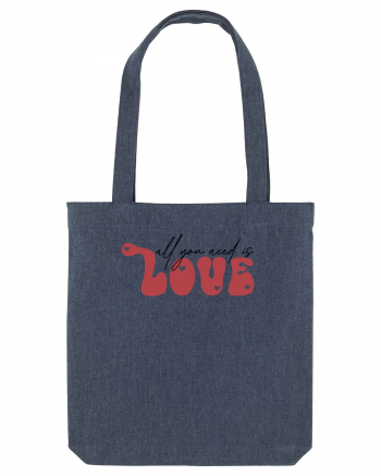 de dragoste in stil retro vintage - All You Need Is Love Midnight Blue