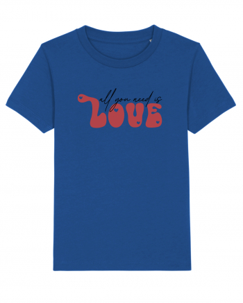 de dragoste in stil retro vintage - All You Need Is Love Majorelle Blue