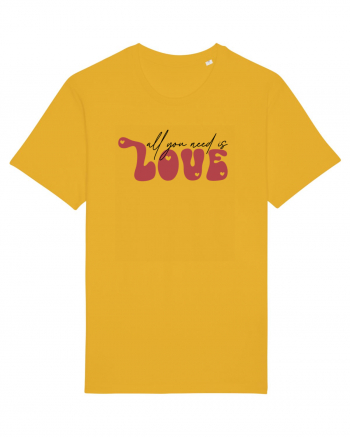 de dragoste in stil retro vintage - All You Need Is Love Spectra Yellow