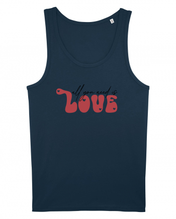 de dragoste in stil retro vintage - All You Need Is Love Navy