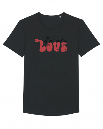 de dragoste in stil retro vintage - All You Need Is Love Black