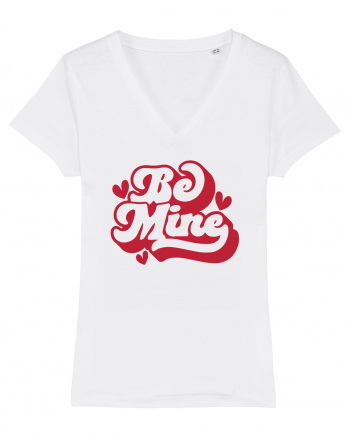 de dragoste in stil retro vintage - Be Mine White