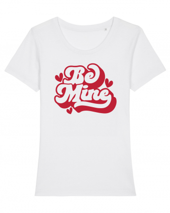 de dragoste in stil retro vintage - Be Mine White