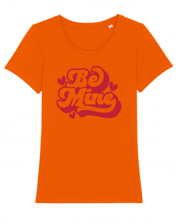 de dragoste in stil retro vintage - Be Mine Bright Orange