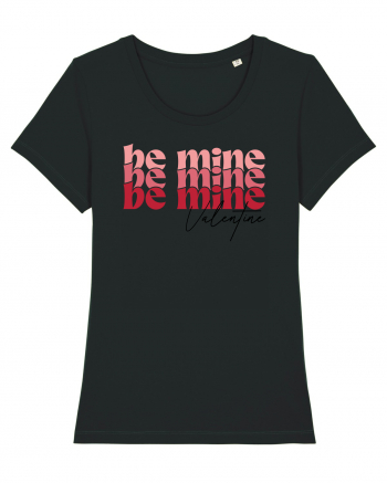 de dragoste in stil retro vintage - Be Mine Valentine Black