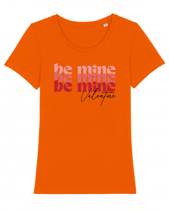 de dragoste in stil retro vintage - Be Mine Valentine Bright Orange