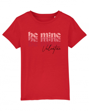 de dragoste in stil retro vintage - Be Mine Valentine Red