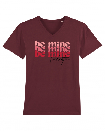 de dragoste in stil retro vintage - Be Mine Valentine Burgundy