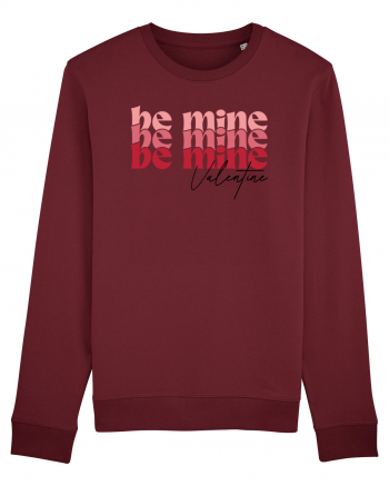 de dragoste in stil retro vintage - Be Mine Valentine Burgundy