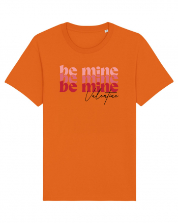 de dragoste in stil retro vintage - Be Mine Valentine Bright Orange