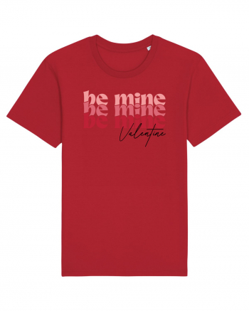 de dragoste in stil retro vintage - Be Mine Valentine Red