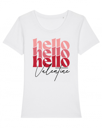 de dragoste in stil retro vintage - Hello Valentine White