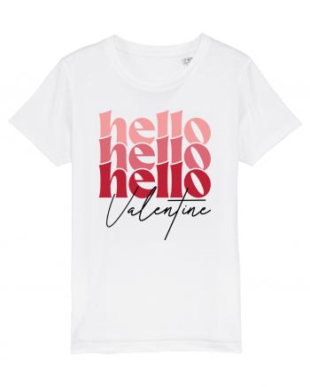 de dragoste in stil retro vintage - Hello Valentine White