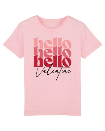 de dragoste in stil retro vintage - Hello Valentine Cotton Pink