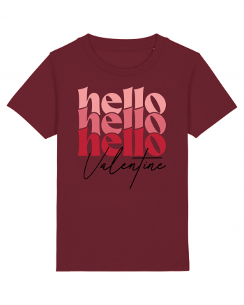 de dragoste in stil retro vintage - Hello Valentine Burgundy