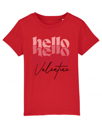 de dragoste in stil retro vintage - Hello Valentine Red