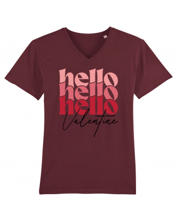 de dragoste in stil retro vintage - Hello Valentine Burgundy