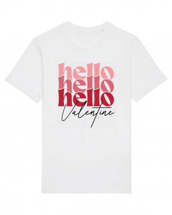 de dragoste in stil retro vintage - Hello Valentine White