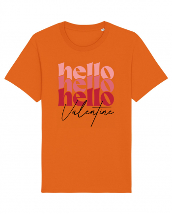 de dragoste in stil retro vintage - Hello Valentine Bright Orange