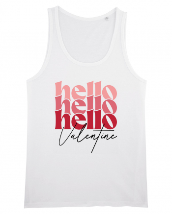 de dragoste in stil retro vintage - Hello Valentine White