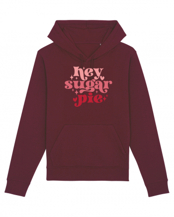 de dragoste in stil retro vintage - Hey Sugar Pie Burgundy