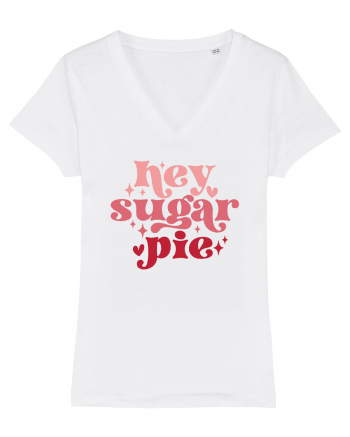 de dragoste in stil retro vintage - Hey Sugar Pie White