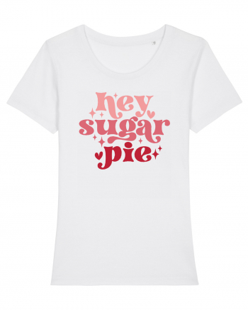 de dragoste in stil retro vintage - Hey Sugar Pie White