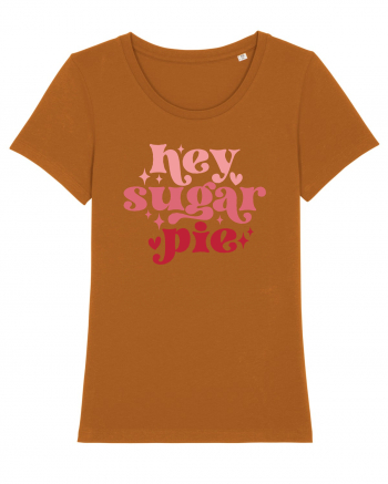 de dragoste in stil retro vintage - Hey Sugar Pie Roasted Orange