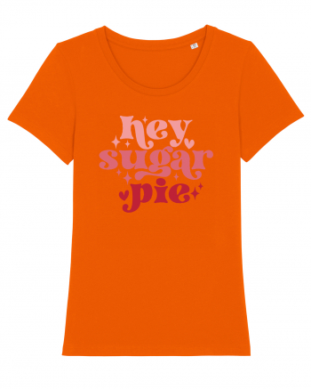 de dragoste in stil retro vintage - Hey Sugar Pie Bright Orange