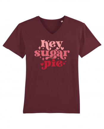 de dragoste in stil retro vintage - Hey Sugar Pie Burgundy