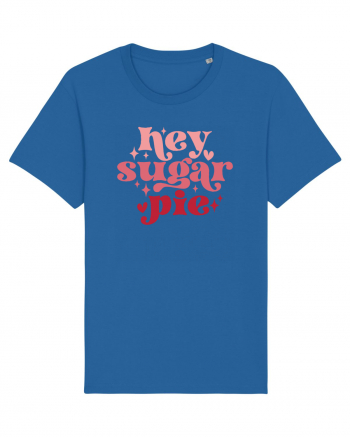 de dragoste in stil retro vintage - Hey Sugar Pie Royal Blue