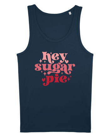 de dragoste in stil retro vintage - Hey Sugar Pie Navy