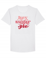 de dragoste in stil retro vintage - Hey Sugar Pie Tricou mânecă scurtă guler larg Bărbat Skater