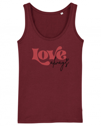 de dragoste in stil retro vintage - Love Always Burgundy