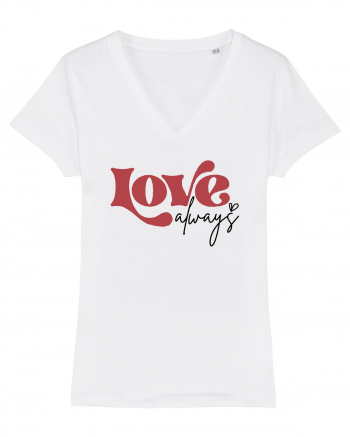 de dragoste in stil retro vintage - Love Always White