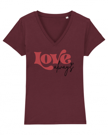 de dragoste in stil retro vintage - Love Always Burgundy