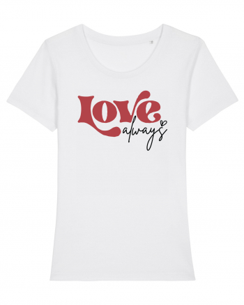 de dragoste in stil retro vintage - Love Always White