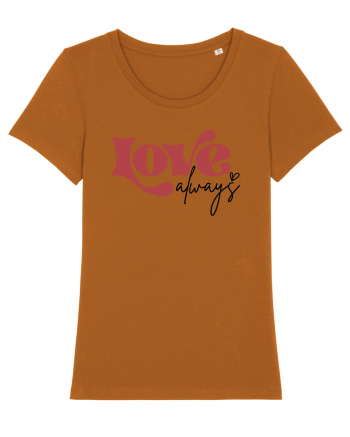 de dragoste in stil retro vintage - Love Always Roasted Orange